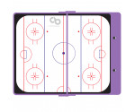 Lilac Hockey Clipboard